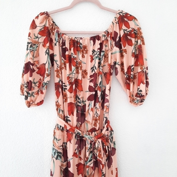 Alexia Admor Floral Party Maxi Dress S - Picture 4 of 5